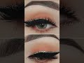 #soft glossy eye makeup #