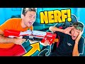 SCHERZO a CAP😂 GLI SPARO CON I NERF per 24 ORE nella VILLA degli YOUTUBERS🏡