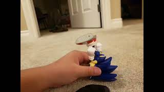 Sonic Spindash (Stop motion test)