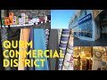 Shopping at Qurm Commercial District