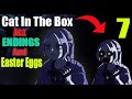 Cat in the Box - ALL ENDINGS AND EASTER EGGS | Part 7