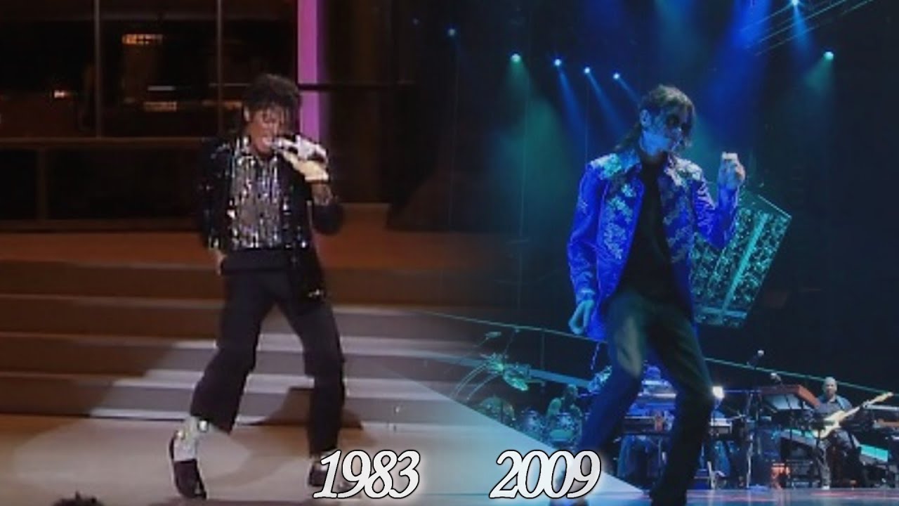 Michael Jackson - Billie Jean (Ankle Breaker) | Evolution | 1983 - 2009 -  YouTube