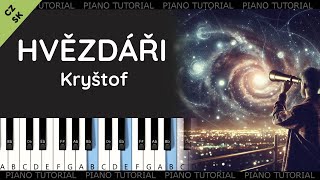 Kryštof - Hvězdáři ft. Sima Martausova - film Bobule (piano tutorial | jak hrát | klavír)