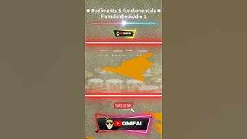 Flamdiddlediddle 1 - Drum Rudiment Lesson #shorts #rudimentlesson