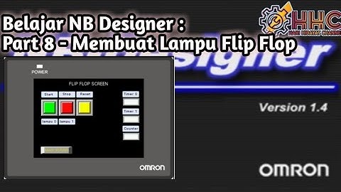 Belajar NB Designer Part 8 : Membuat lampu Flip Flop