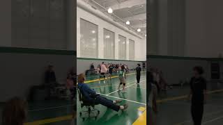 Boys And Girls Club Volleyball Rally