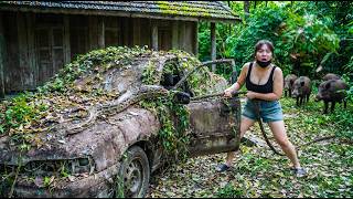 FULL VIDEO: The Most Dangerous Car Restoration Ever? Python, Wild Boars, and a $65,000 Classic