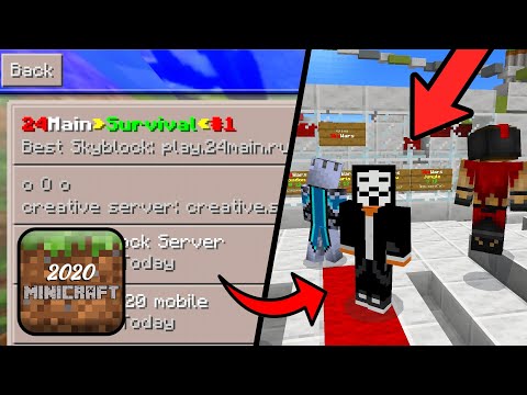 Best SKYBLOCK Server in Minicraft 2020 - AWESOME ONLINE SERVER