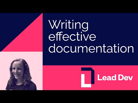Writing effective documentation | Beth Aitman | #LeadDevBerlin