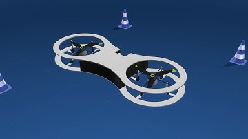 Innovative twin-propeller drone with a new design: More stability, agility, and double battery life.