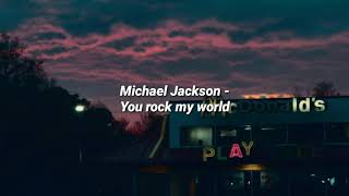 You rock my world - Michael Jackson (subtitulado al español)