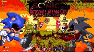 Sonic.exe The Disaster 2D Remake Mod x OUTCOME MEMORIES - Gameplay