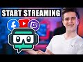 Start Streaming In 10 Minutes With Streamlabs OBS | Tutorial For Beginners [2021]