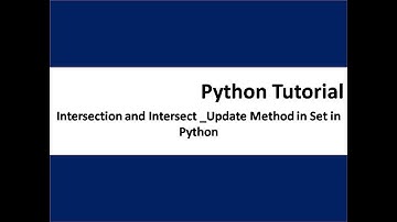 intersection and intersetion update method in python