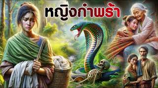 หญิงกำพร้า | นิทานก่อนนอน | PA PLEARN