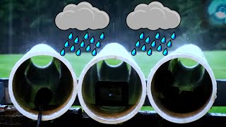 Have you HEARD this RAIN SOUND on Pipes ?