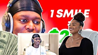 If I Smile, I Pay You Try Not To Laugh Reaction