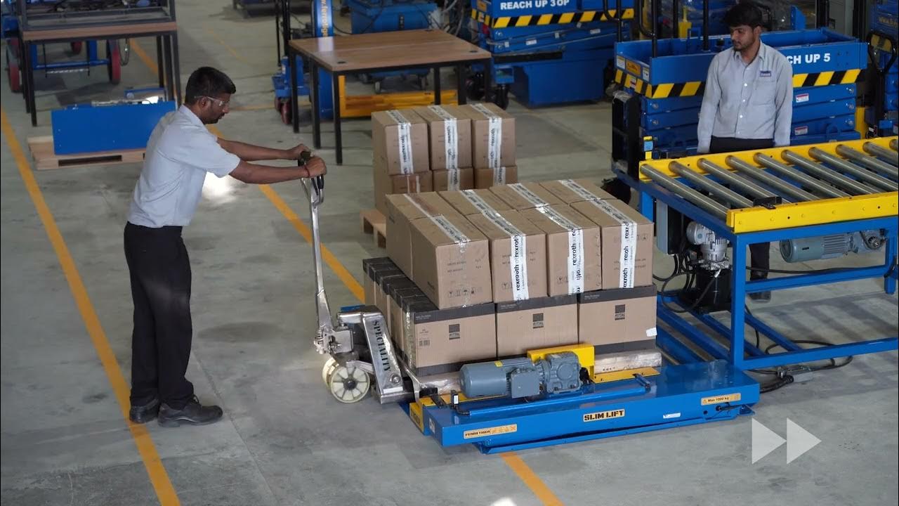 SLIM LIFT CONVEYOR FEEDER YouTube