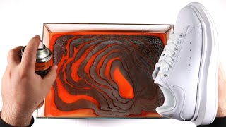 Customize Your ALEXANDER MC QUEEN Sneakers With Hydro Dipping