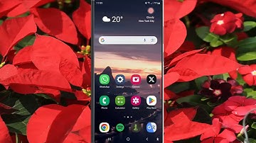 Samsung Galaxy S23 Ultra : How to set AOD screen rotation in the charging routine to landscape
