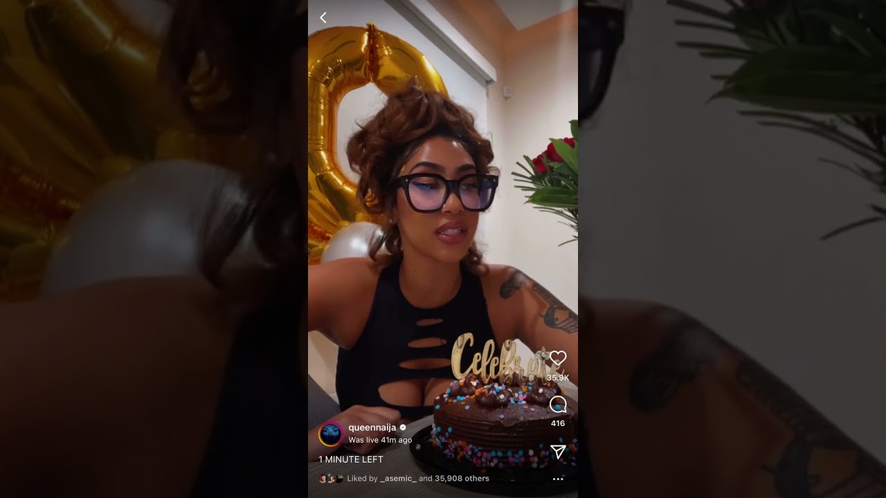 Queen Naija Speaks On Working With Youngboy Never Broke Again On IG Live.