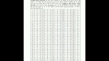 CLERK POST CODE 918 Official Answer key