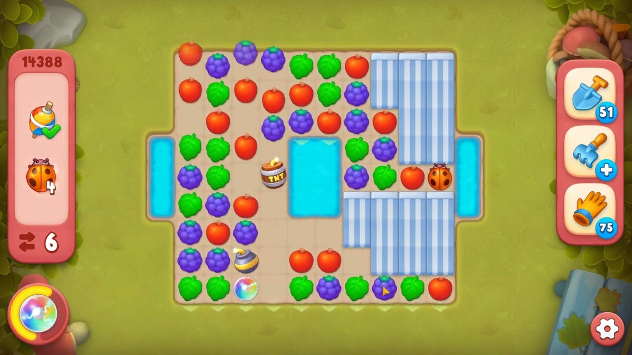 Gardenscapes Level 14388 No Boosters HD