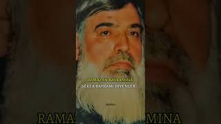 Ramazan Bayramı...timurtaş Uçar Hoca