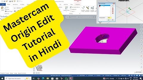Mastercam TRANSFORM Tab || Dynamic Transform, Translate, Rotate, Project, Move to Origin 2025