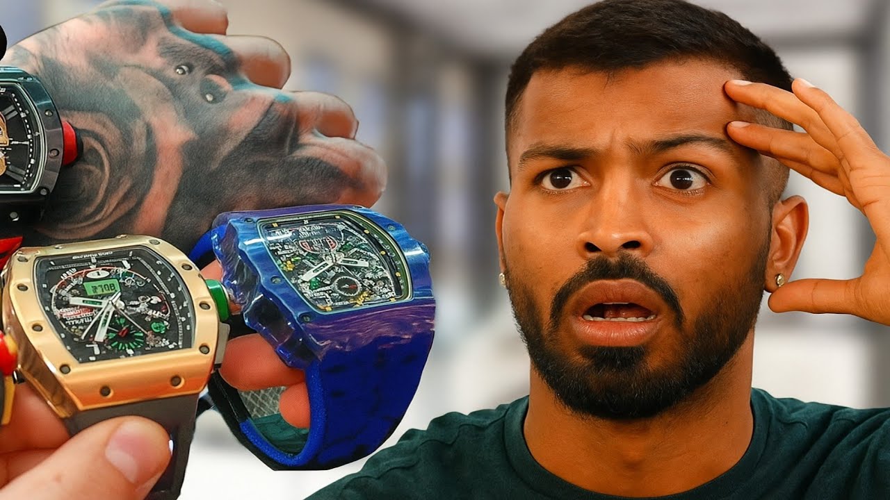 Inside Hardik Pandya's $2,000,000 Watch Collection
