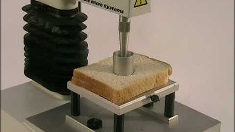 How to measure Texture: AACC Bread Firmness