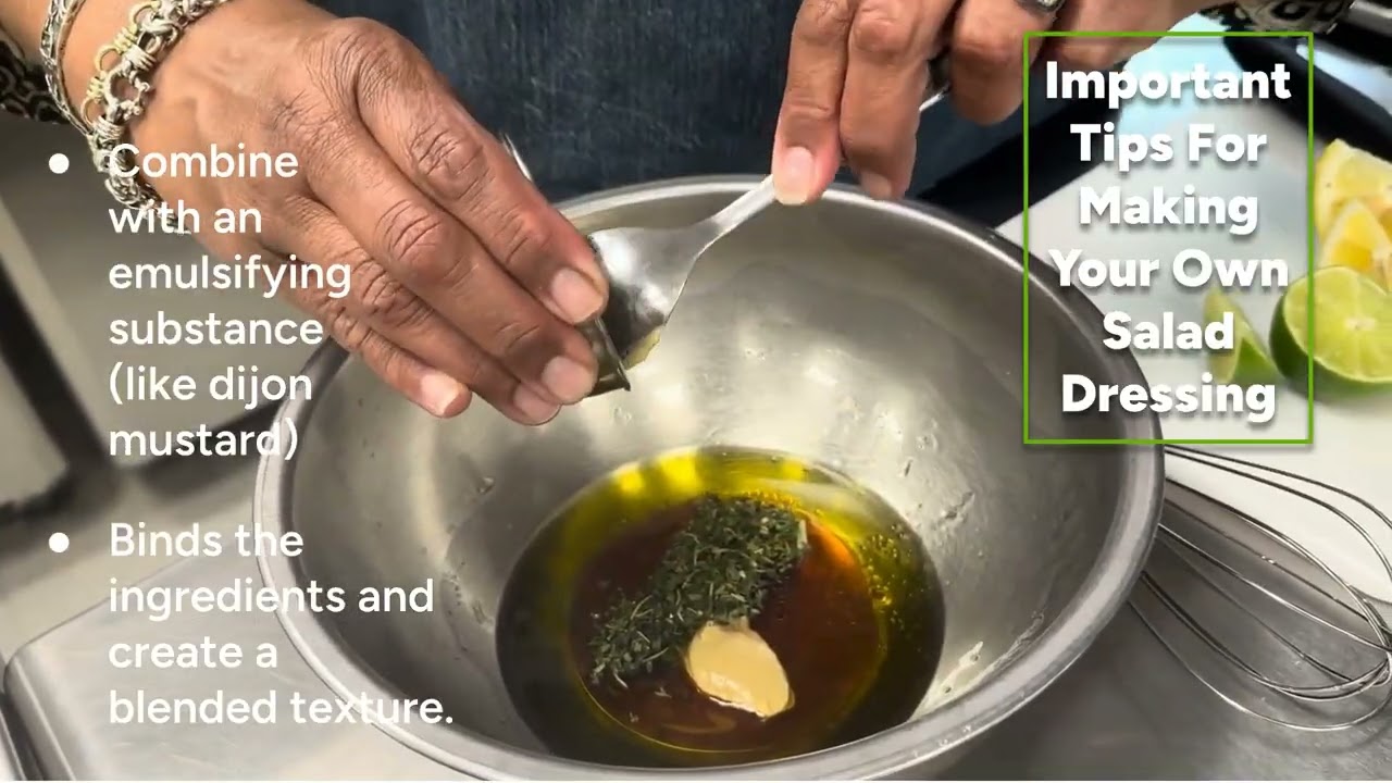 HOMEMADE SALAD DRESSING