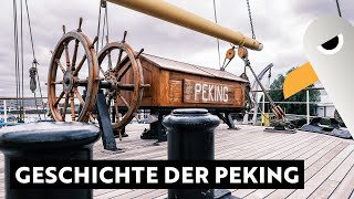 Geschichte der Viermastbark Peking im Deutschen Hafenmuseum - Hamburg Hafen Live History