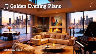 Golden Evening Piano – Soft Luxury Music for Relaxing & Cozy Focus (LIVE) screenshot 5