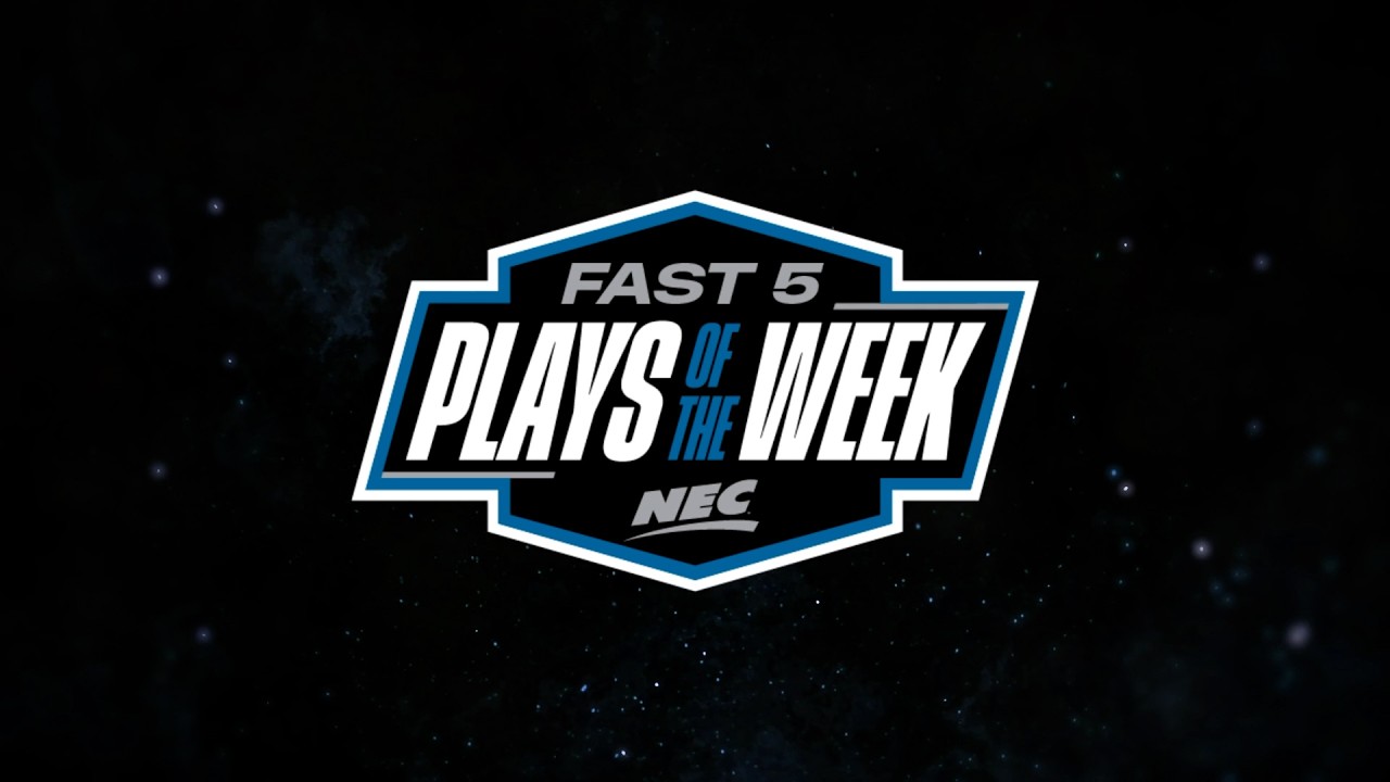 NEC Fast Five Plays of the Week - March 12, 2026 - YouTube