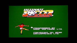 Ultimate Soccer On Mastersystem