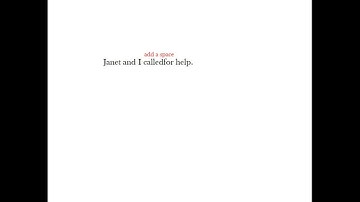 Transcript Proofreading slideshow