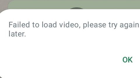 How to Fix WhatsApp Failed to Load Video Please Try Again Later Problem | Failed to Load Video Solve