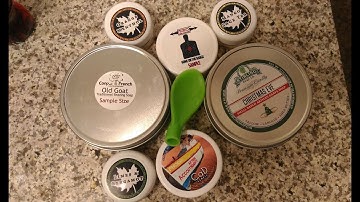 How to use a Shave Soap Sample!