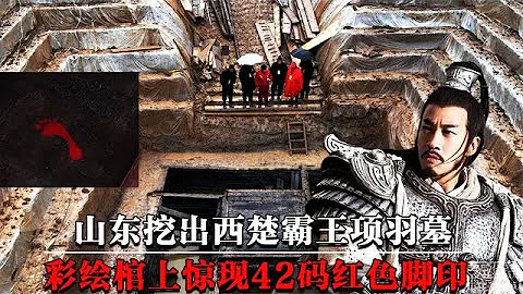 山東挖出西楚霸王項羽墓，棺上驚現42碼紅色腳印，專家：禽獸不如 - 天天要聞