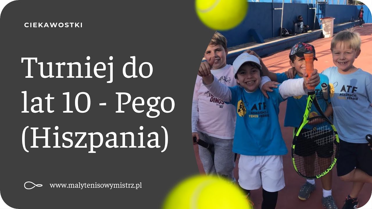 Relacja z hiszpańskiego turnieju tenisowego do lat 10 / Janek i Dariusz Lipka