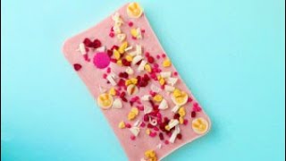 How to make a raspberry and rose chocolate bar | Easter at Keylink