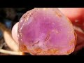 Finding Amethyst, Quartz Crystal, Diamond, Smoky Quartz In The River