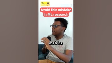 Avoid this mistake in ML research - Gabriel Bayomi - TDSS