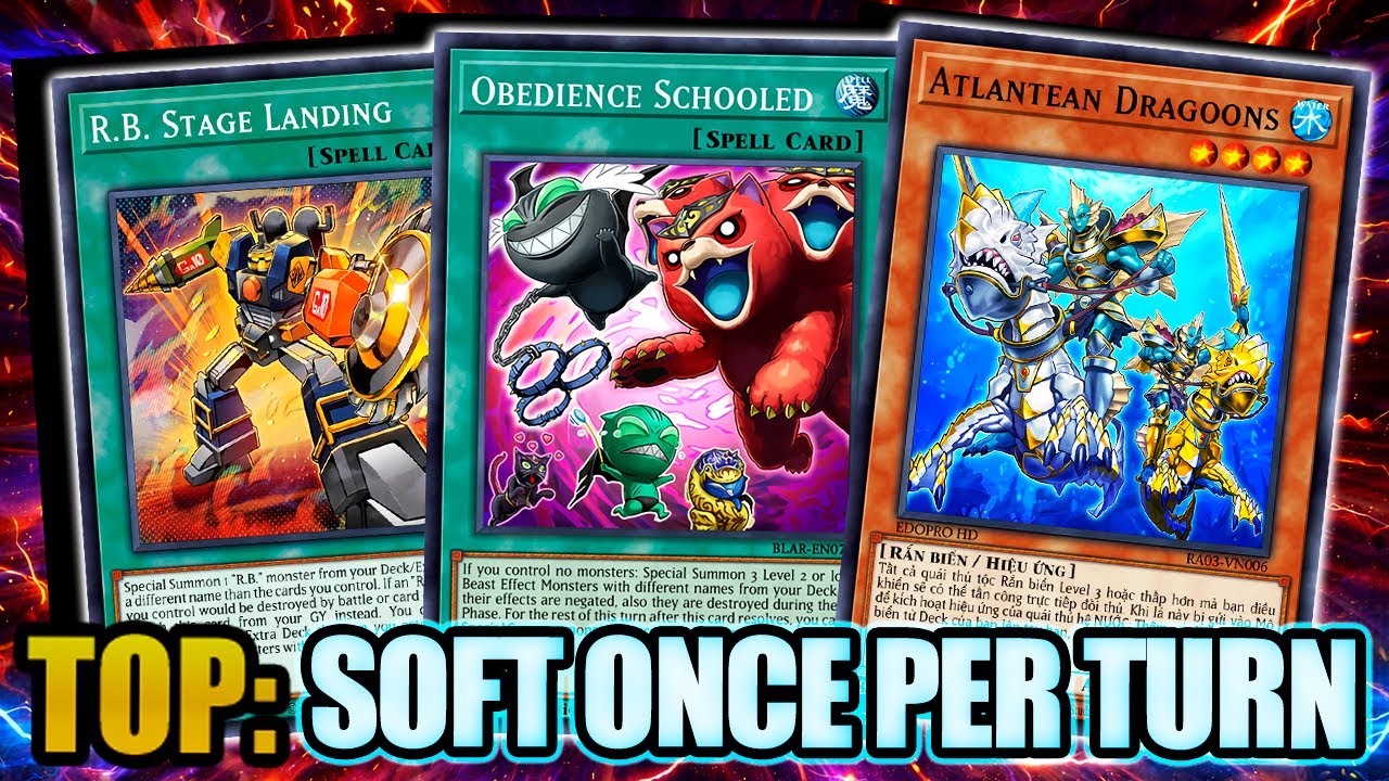 TOP: CARTAS "S.O.P.T." (Soft once per turn/ NO son una vez por turno) EN YU-GI-OH!