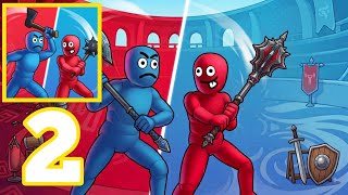 Who Dies Last? - Gameplay Walkthrough Part 2 - Stickman Ragdoll Who Dies Last (Android, iOS) screenshot 1