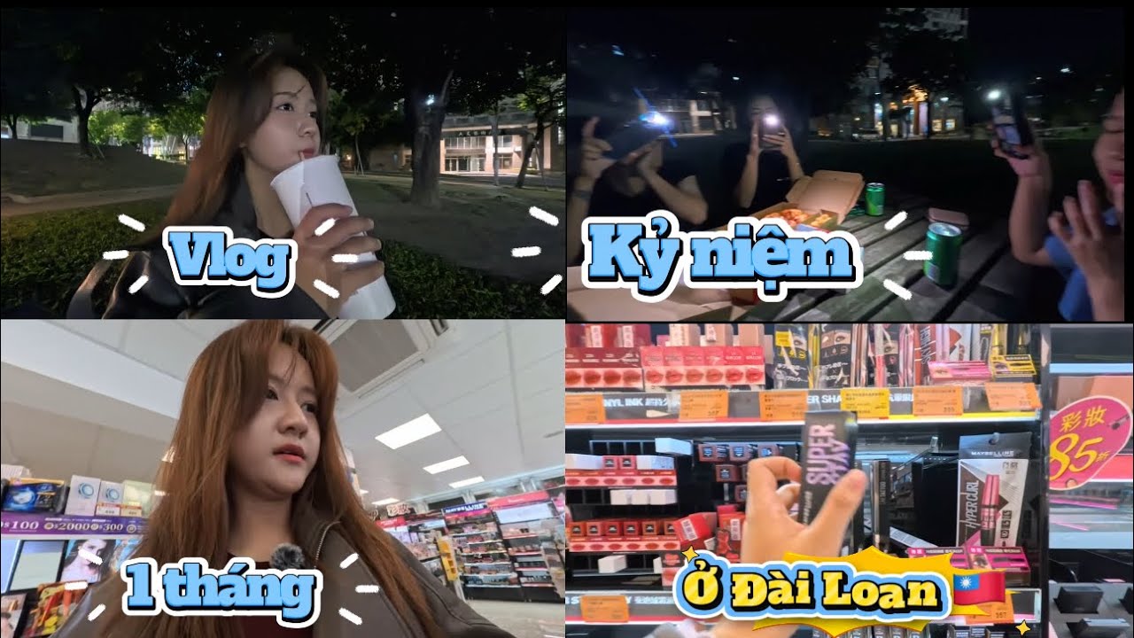 Vlog Du Học Sinh| Mới đây đã sang Đài Loan 🇹🇼 được 1 tháng rồi sao ??