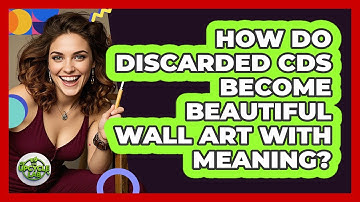 How Do Discarded CDs Become Beautiful Wall Art With Meaning? - The Upcycle Lab