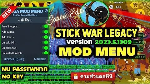 Stick War Legacy Mod Menu V2023.12.9779 🔥 (2025) Latest 😱
