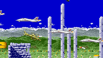 Silkworm arcade 2 player Netplay 60fps